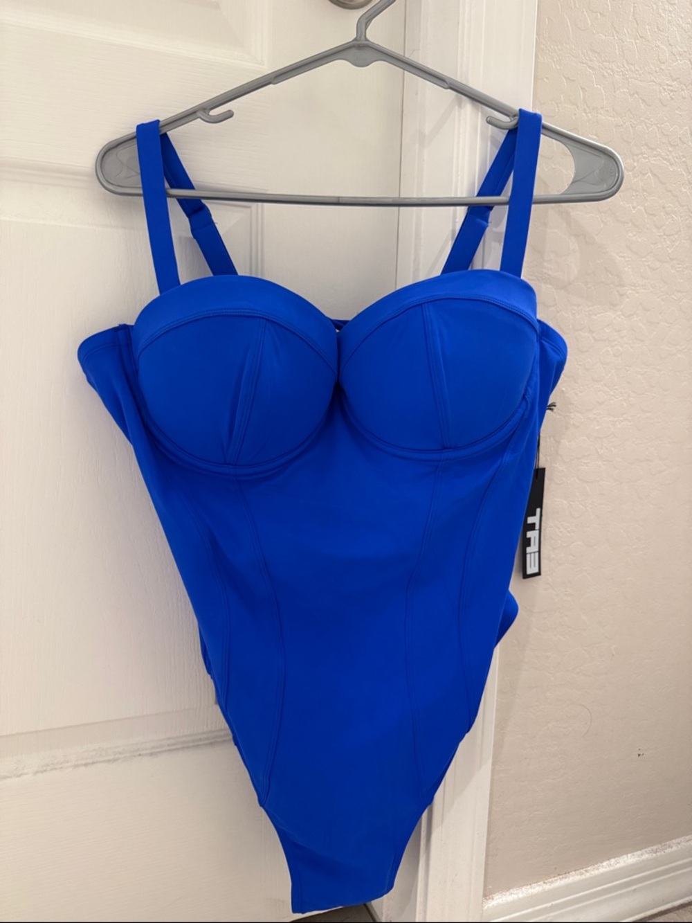TA3 Blue One-Piece Swimsuit